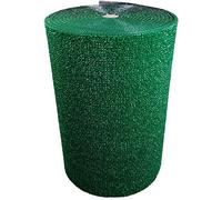 ID MAT - Tapis Grattant Astroturf - Rectangulaire 91 x 1700 cm - Uni - Paillasson Extérieur - Aspect Gazon Synthétique - Polyéthylène - Résistant Intempéries - Vert