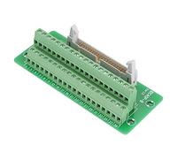 ID40P Connecteur de Bornier Mâle Bloc de Jonction 40Pin Support d'Interface PLC avec Rail DIN Connecteur de Bornier d'en-tête Mâle