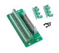 IDC40P-B Bornier en cuivre 36 V rail DIN Bloc de bornes en cuivre IDC40P-B 36 V Vert Montage rail DIN Bornier IDC40P-B pour commande plc 36 V Bloc de raccordement IDC40P-B 121 x 51 mm Construction