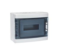 IDE CDN12PT IP65 Coffre de distribution étanche en ABS, scellé, gris, 246 x 310 x 148 mm