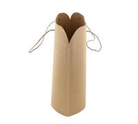 IDEA HOME Sacs en Papier en Carton Ondulé 6 Pièces - Pochette Cadeau - Sacs Cadeaux Kraft avec Anse pour Fête, D'anniversaire, Noël, Emballage Cadeau, Sacs à Provisions, 33,5 x 13 x 29,5 cm