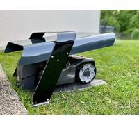 Idea Mower abri pour Robot Tondeuse One 1.0 Compatible avec Husqvarna Automower | Toit de Garage en Aluminium et Acier Inoxydable 74x55x38cm | Protège du Soleil, Pluie, Neige, Grêle