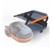 Idea Mower Garage pour robot tondeuse Mobius compatible avec Segway Série X3 - Protection avec toit transparent UV, accès clavier, installation indépendante