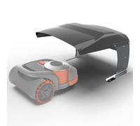 Idea Mower Garage Robot Tondeuse Compatible avec Segway NaviMow | Toit de Garage en ABS 76x63x48 cm | avec Protection UV | Ne Bloque Pas Les Signaux GPS et WiFi (Noir/Anthracite)