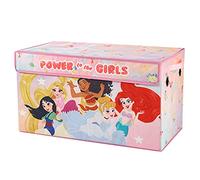 Idea Nuova Disney Princess Coffre de rangement pliable avec couvercle, 71,1 x 40,6 x 36,8 cm (l x P x H)