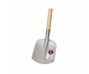 IDEAL 020-60274 SILVER Pelle Emsländer avec manche en T en frêne 100cm, argent