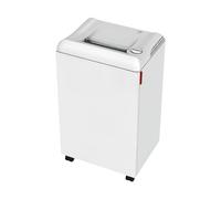 Ideal 2503 Destructeur de Documents, Niveau de sécurité P-5, Coupe croisée 2x15 mm, capacité de 10 Feuilles, Corbeille de 75L, Conforme RGPD, détruit également Les Cartes de crédit, Trombones/agrafes