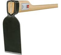 IDEAL 666-21001 Pique à plat, 1,5 kg, 110 cm, avec œil anguleux, taille 1, noir/naturel