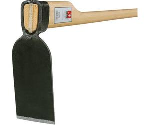 IDEAL 666-21001 Pique à plat, 1,5 kg, 110 cm, avec œil anguleux, taille 1, noir/naturel