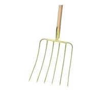 Ideal Ideal Fourche à silo 6 dents Manche en frêne 130 cm Quantité:1