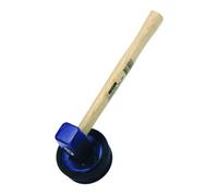Ideal Idealspaten Sieger marteau pour pose de dalles 1,5 kg rond + embout caoutchouc interchangeable Quantité:1
