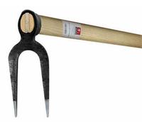 Ideal Lorraine Karst, 2 dents, pointues 135cm manche frêne