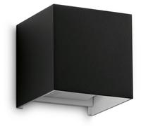 Ideal Lux 313450 OUTDOOR ATOM Applique d'extérieur LED 12 W 1050/670 lm 3000 K IP54 noir