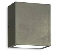 Ideal lux 317571 OUTDOOR ARGO : applique murale d'extérieur à LED 6 W, 620/530 lm, 4000 K, IP65, anthracite
