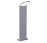 Ideal Lux 322544 OUTDOOR STYLE Lampadaire/mât d'éclairage LED pour l'extérieur, H 500 mm, 9 W, 1100/850 lm, 4000 K, IP54, gris