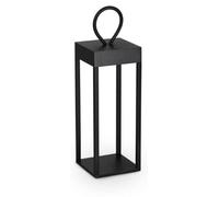 Ideal Lux 323237 ENYA Lampe d'extérieur portable H300 mm LED 5 W 300/160 lm 3000 K IP54 Noir, batterie rechargeable, marche/arrêt
