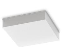 Ideal Lux 326238 SNOW Plafonnier d'extérieur 250 x 250 mm LED 18 W 1950/1360 lm 3000 K IP65 blanc