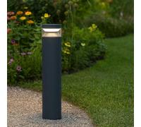 Ideal Lux 327259 BOEING Lampadaire d'extérieur / Mât H700 mm LED 14 W 1700/300 lm 3000 K IP65 Anthracite