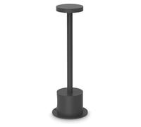 Ideal Lux 347769 TOFFEE Lampadaire d'extérieur / lampadaire sur mât H250 mm LED 8 W 900/540 lm 3000 K IP65 noir