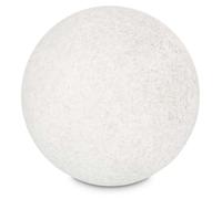 Ideal Lux DORIS PT1 D78 Lampe de sol sphérique lumineuse pour l'extérieur avec douille E27, piquet de terre inclus