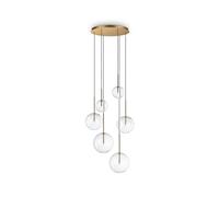 Ideal-Lux Equinoxe Suspension à 6 sources lumineuses, G4, 317243,