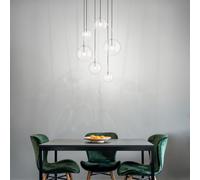 Ideal-Lux Equinoxe Suspension à 6 sources lumineuses, G4, 317250,