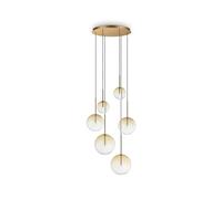Ideal-Lux Equinoxe Suspension à 6 sources lumineuses, G4, 345406,