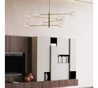 Ideal-Lux Equinoxe Suspension à 8 sources lumineuses, G4, 345420,