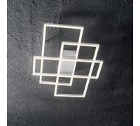 Ideal-Lux Frame Plafonnier rectangulaire, LED, 341323,