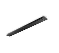 Ideal Lux rosace linéaire à 3 lumières noir - 123301
