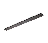 IDEAL LUX Rosone Linéaire 5 Lumières Noir Lampe 285702