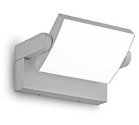 Ideal Lux SWIPE LED Applique 20,5W Gris IP54 blanc chaud 326863