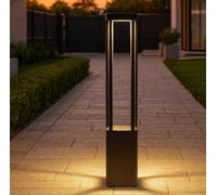 Ideal lux TIFONE PT D65 Borne d'éclairage pour l'extérieur avec downlight peinte par poudrage