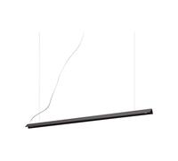 Ideal Lux V-LINE Plafonnier Led Suspendu Intégré Noir 3000K