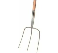 Ideal Pionier Fourche à reuter, 3 dents, 135cm avec manche, 26x20cm