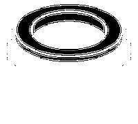 Ideal Standard , 2000 pièce, M24X1-C-, A961132AA chrome