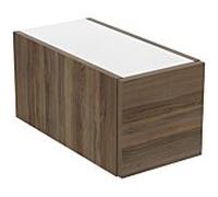 Ideal Standard Adapto armoire bas de console U8419FW 1 extension, 250x245x503mm, décor en noyer