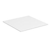 Ideal Standard Adapto plaque en bois U8412WG pour meuble bas de console 500mm, laqué blanc brillant