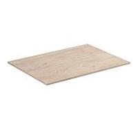 Ideal Standard Adapto planche de bois U8414FF à meuble sous lavabo et console, 700x12x505mm, décor clair en pin