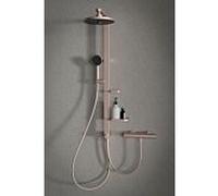 Système de douche Ideal Standard Alu+ BD585RO sans robinetterie, rosace