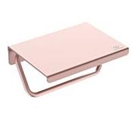 Ideal Standard ALU+ - Porte-papier toilette avec étagère, Rose BD592RO