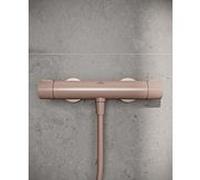 Ideal Standard ALU+ - Mitigeur thermostatique de douche, rosé BD582RO