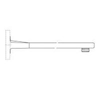 Bras de Douche Ideal Standard Archimodule 370 mm A1524AA