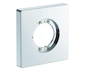 Ideal Standard Archimodule - Rosette de revêtement à 1 trou 100 x 100 mm, chrome A963724AA