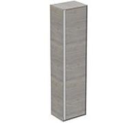 Ideal Standard armoire Connect Air Ideal Standard E0832PS 40x160x30cm, décor chêne gris / blanc mat, porte 2000