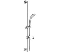 Ideal Standard Ensemble de douche Idealrain B9417AA – douchette 3 jets, barre et flexible, chrome