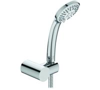 Ideal Standard douche à main fixé Idealrain chrome B9507AA, S3, douche à main à 3 fonctions 8 cm Ø