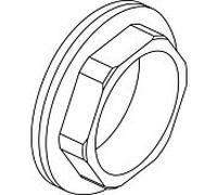 Ideal Standard bague filetée M38X1 B960710NU