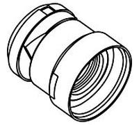 Ideal Standard balle M24x1 joint (922294), A960063AA chrome