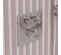 Ideal Standard Basento Mitigeur thermostatique de douche encastré 2 sorties, BE727AA,
